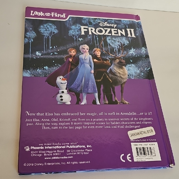 Disney Frozen II and Valentine Cat Books - Picture 8 of 9